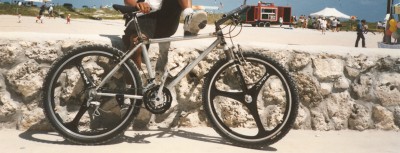Miami Beach has good riding.